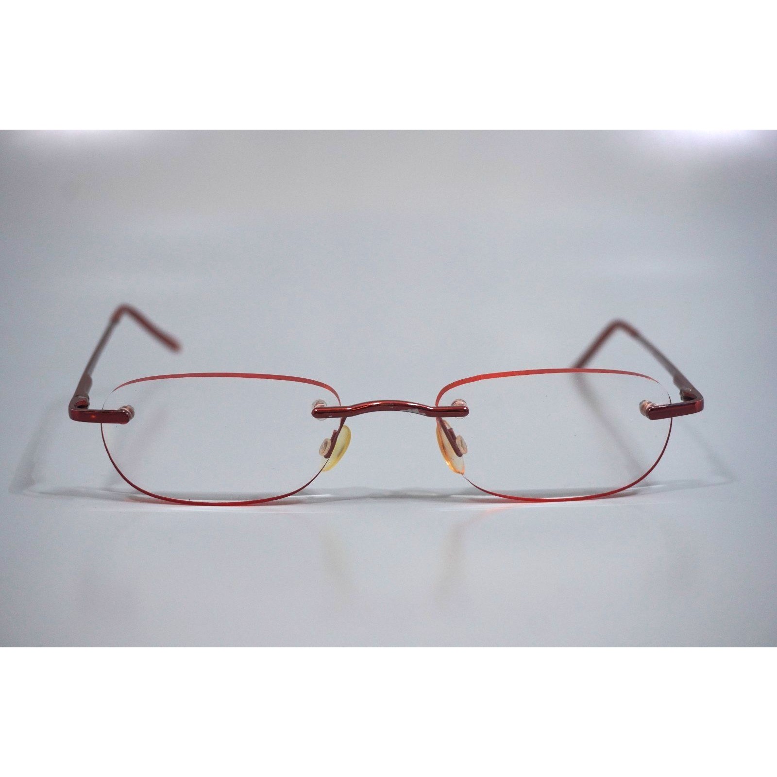 Insight Ruby Edgeglow Reading Glasses +2.00 Strength Red Frameless Readers